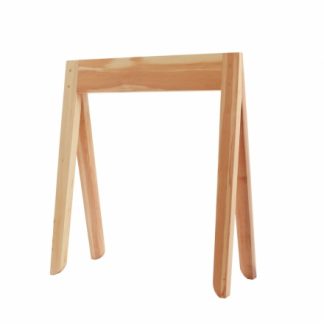 Drevené stolové nohy "kozy" (2ks) - jelša